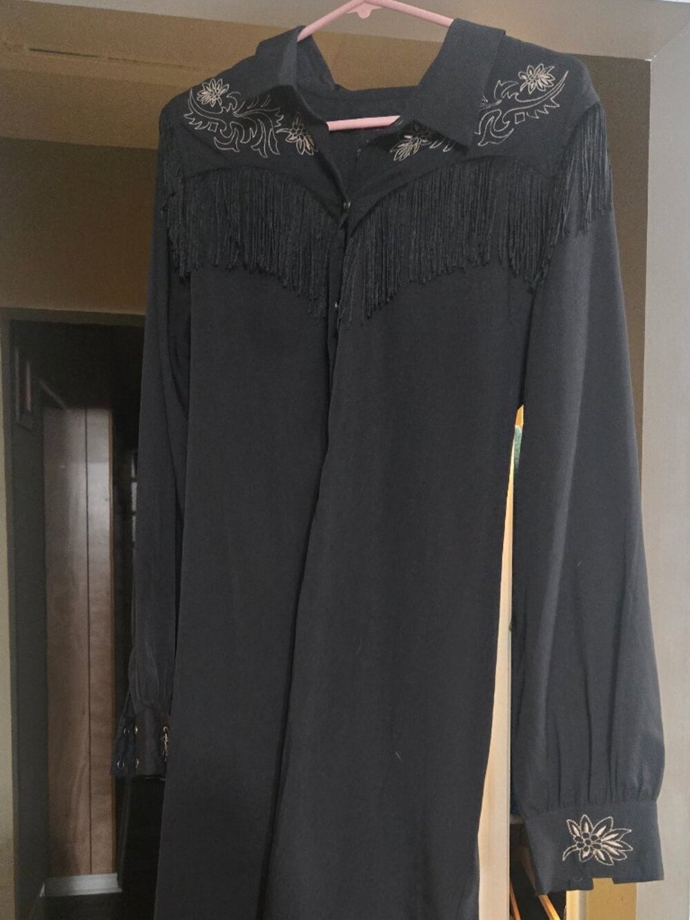 Little black cowgirl dress